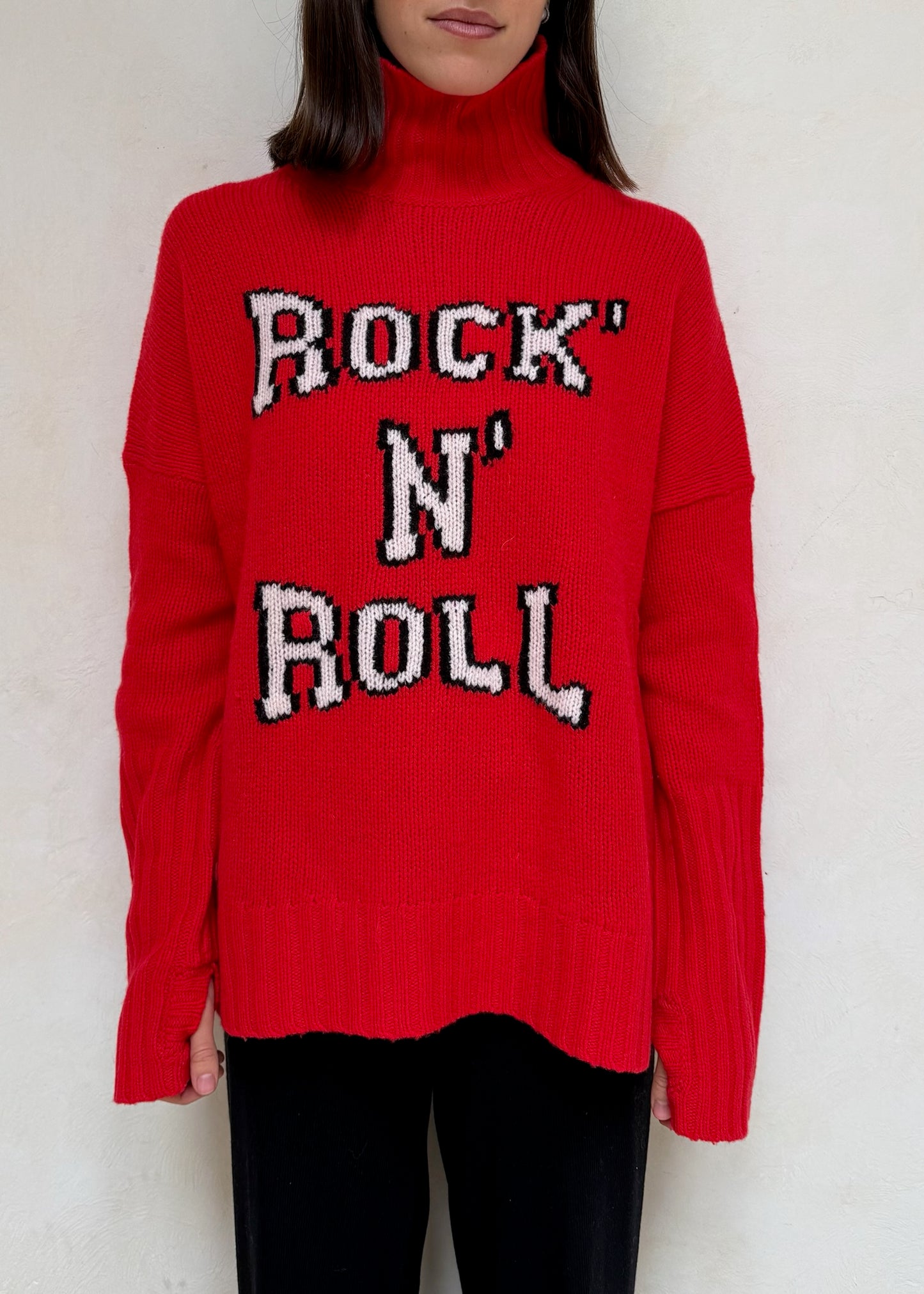 SUÉTER CUELLO ALTO ROCK AND ROLL