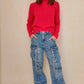 JEANS CARGO CON BOLSAS