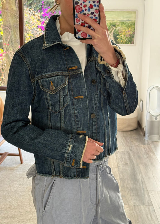 CHAMARRA DENIM AZUL FUERTE