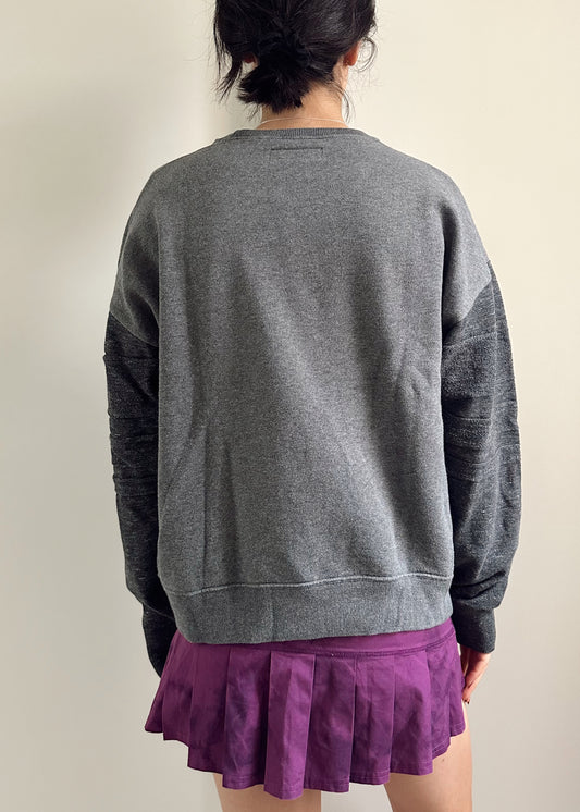 SUDADERA GRIS OSCURO