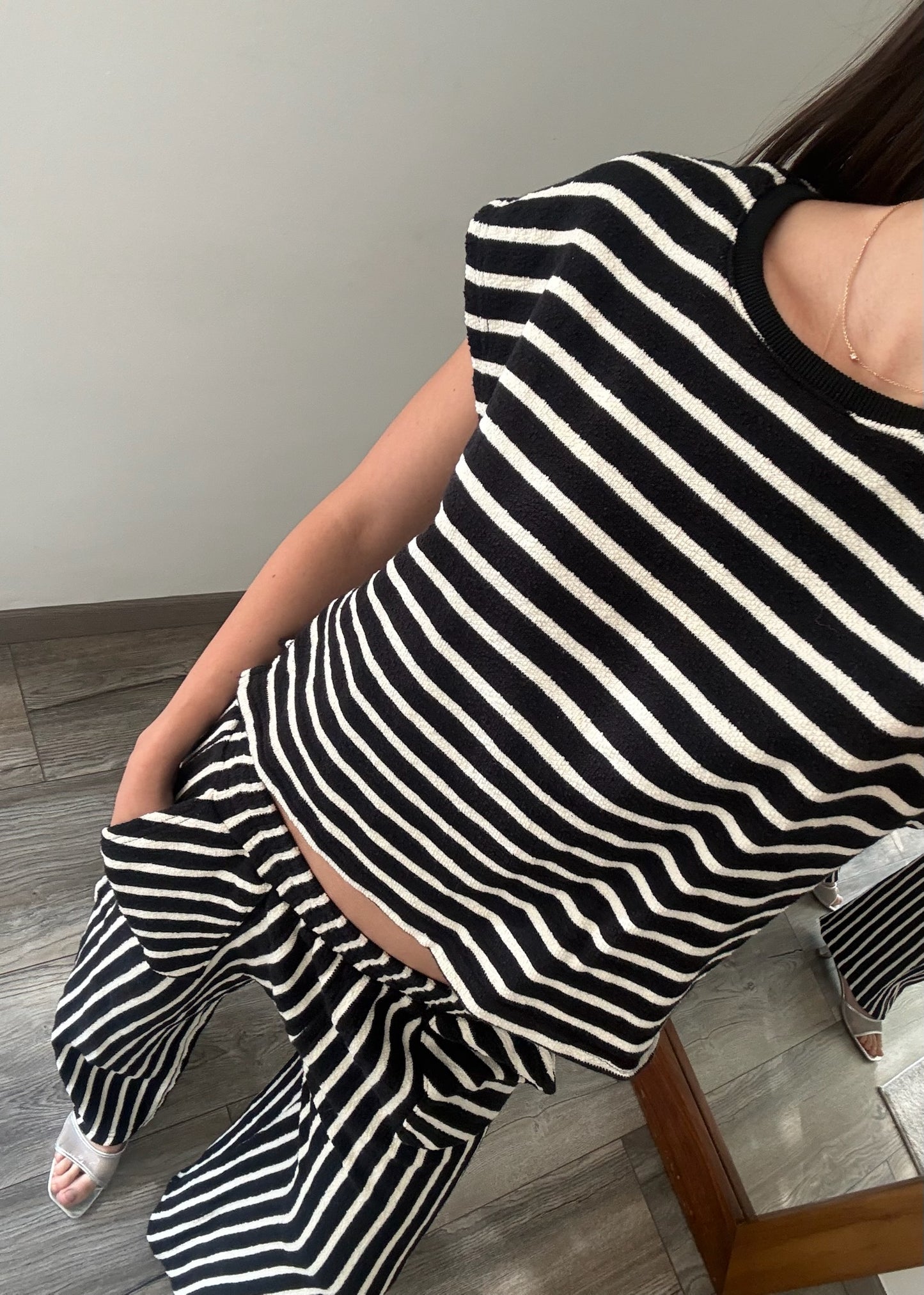 SET DE KNIT B&W