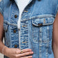 CHALECO DENIM SIN MANGAS