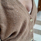 CARDIGAN BEIGE CON DIAMANTES