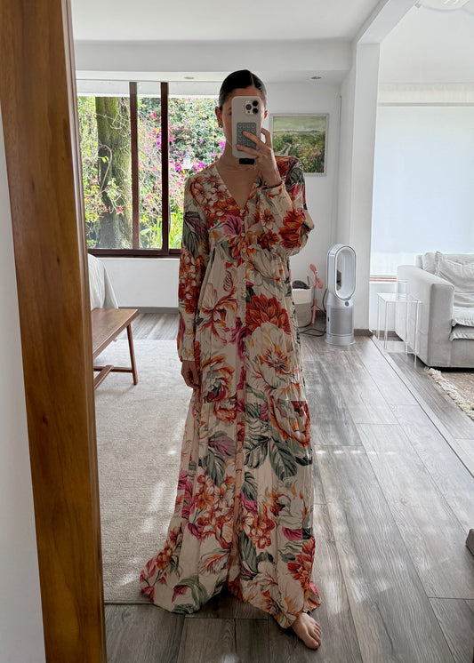 VESTIDO PLAYERO CON PRINT