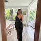 VESTIDO RIBBED CON CUT OUTS