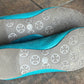 TORY BURCH BLUE FLATS