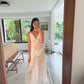 COVER UP MESH CON FLORES