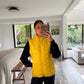CHALECO AMARILLO ROMPE VIENTOS