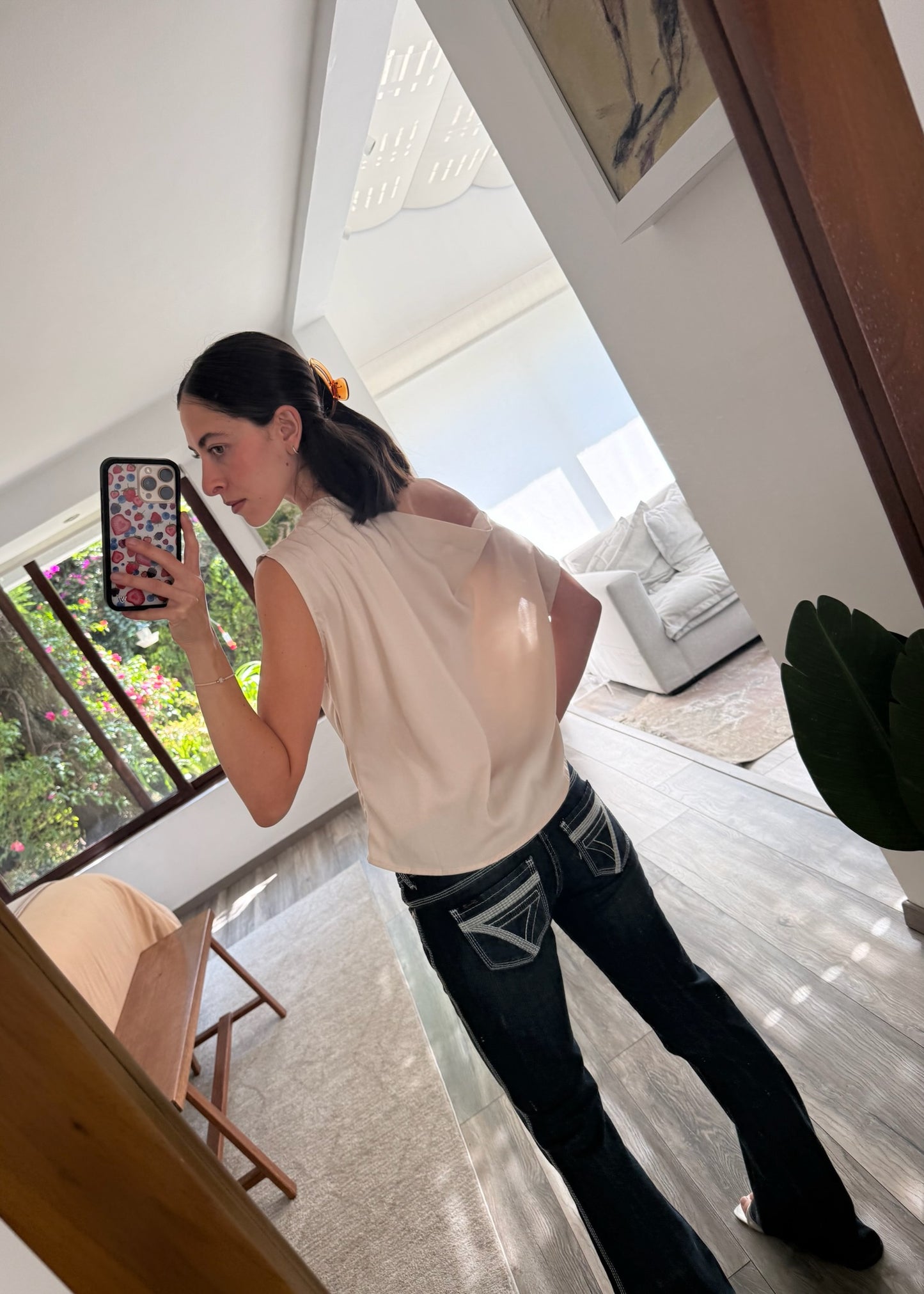 BLUSA CHAMPAGNE