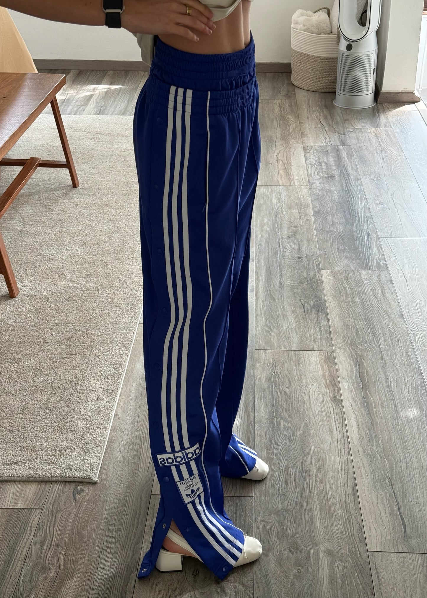 PANTS AZULES DOBLE PRETINA