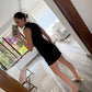 VESTIDO MINI FRUNCIDO DE TIPO CAMISA
