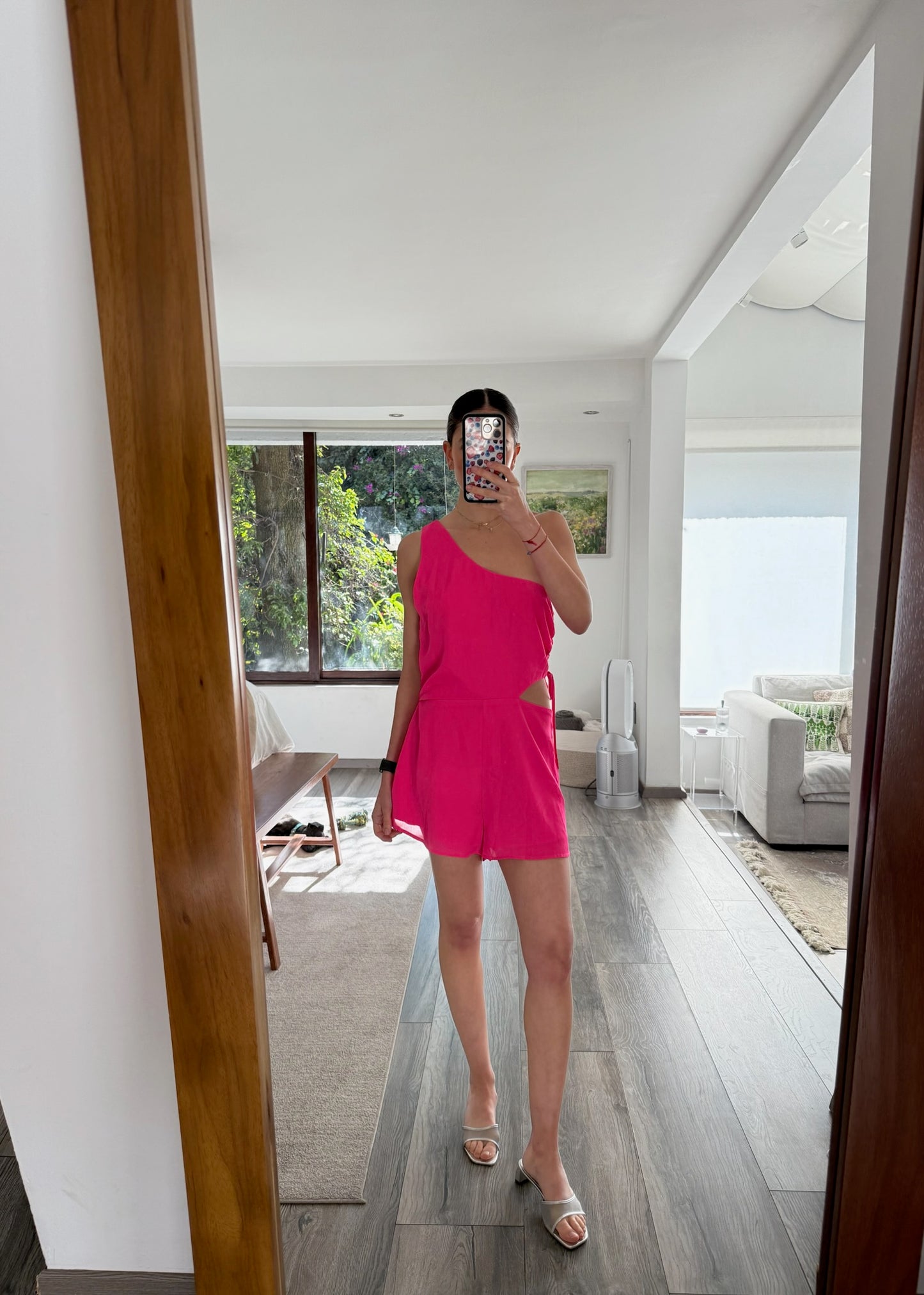 ROMPER HOT PINK