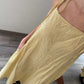 VESTIDO AMARILLO FLOWY