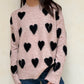 CREWNECK BROKEN HEART ROSA