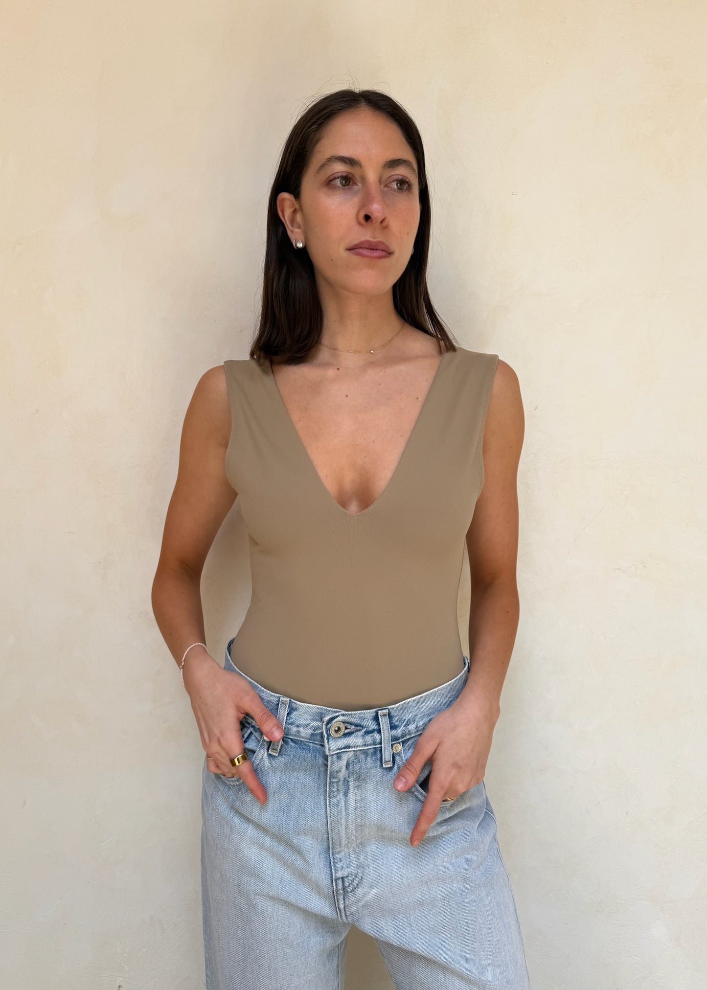 BODYSUIT NUDE ESCOTE V