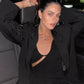 VESTIDO RIBBED CON CUT OUTS
