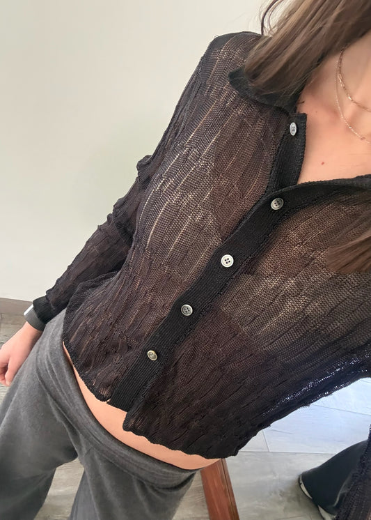 TOP SEE THROUGH NEGRO