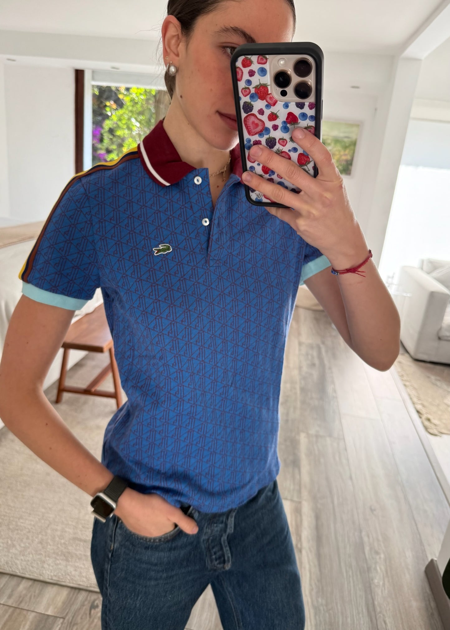 POLO DE ALGODÓN CON PRINT