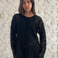 SHEER JACKET CON BIEDADOS