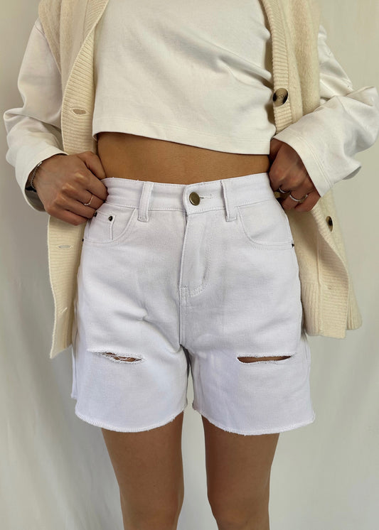 SHORTS DENIM BLANCOS