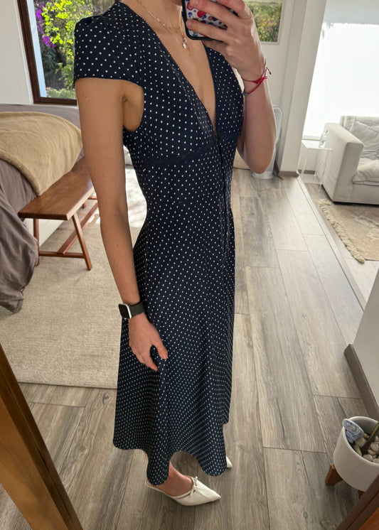 VESTIDO POLKA DOT MIDI