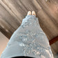 FALDA DE MESH BABY BLUE
