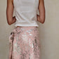 FALDA TELA JACQUARD ASIMÉTRICA