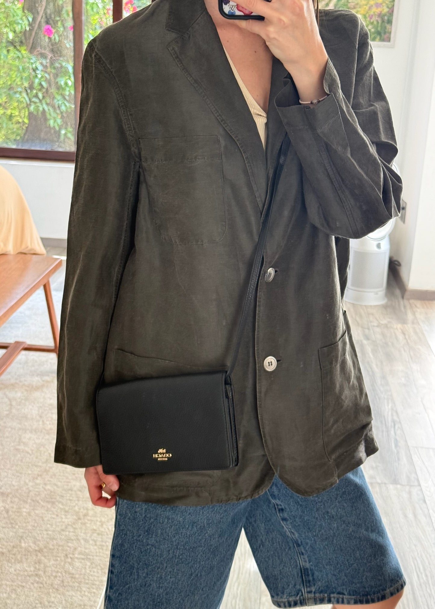 BLAZER/CAMISA VERDE MILITAR