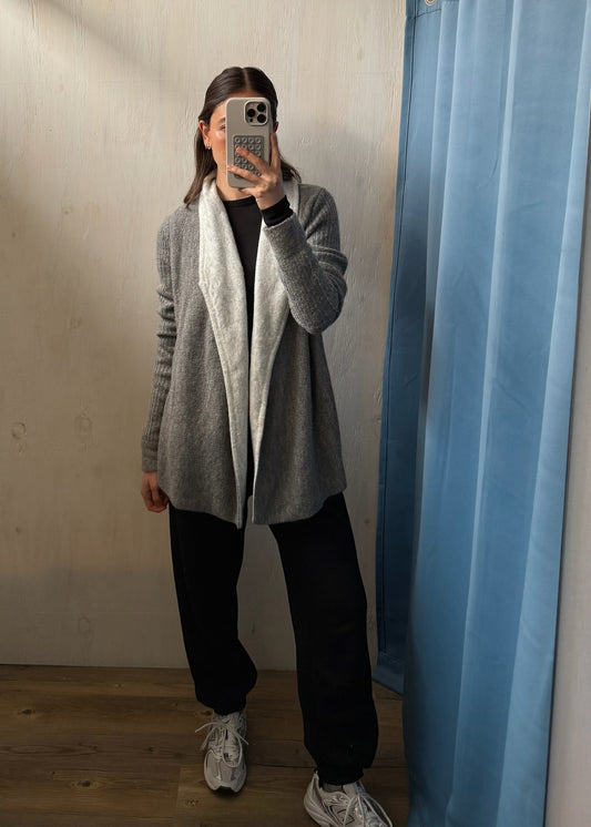CARDIGAN COZY GRIS