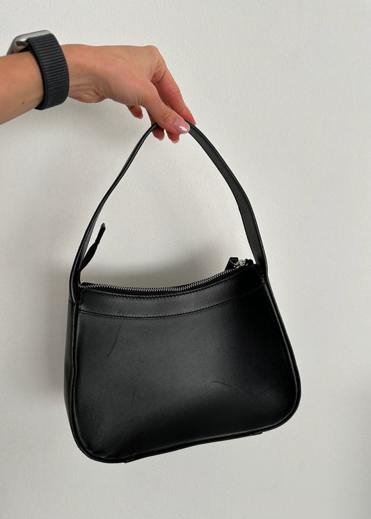 VEGAN LEATHER SHOULDER BAG