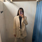 BLAZER BEIGE DE LINO