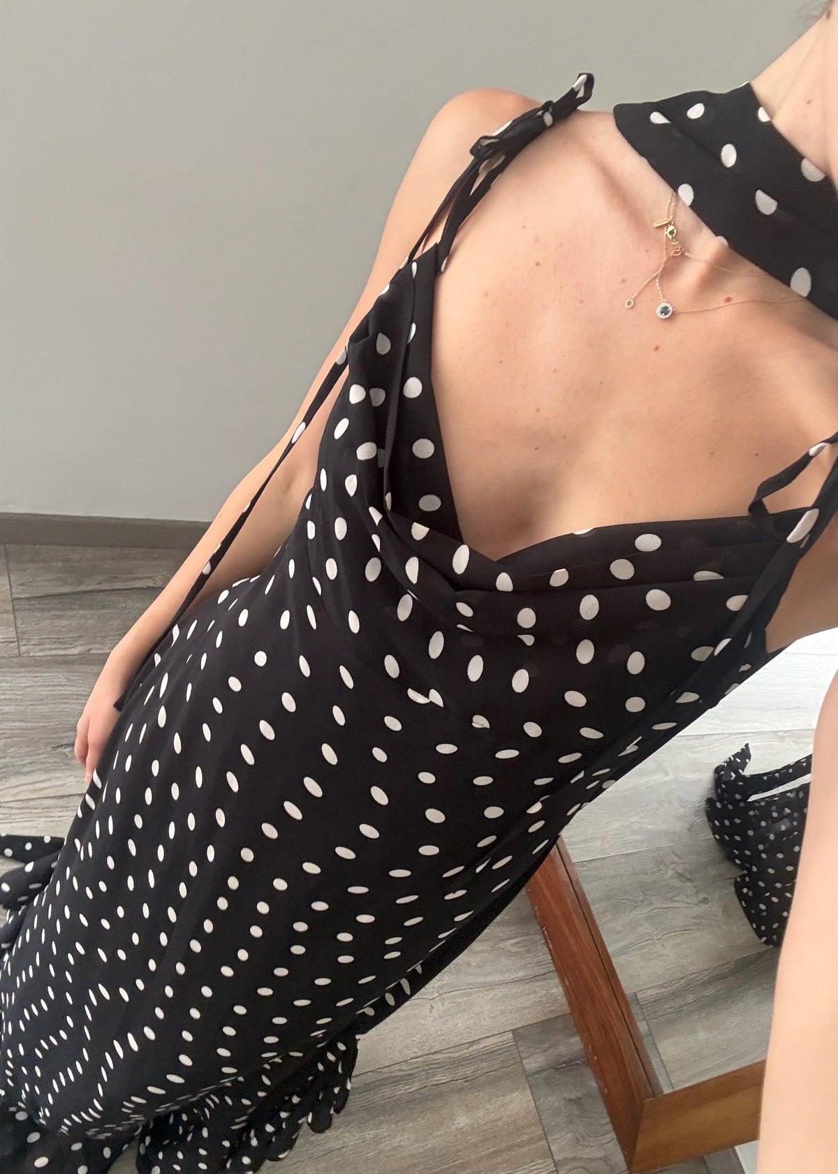 VESTIDO POLKA DOT LIGERO