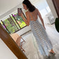 VESTIDO DE KNIT STRIPED