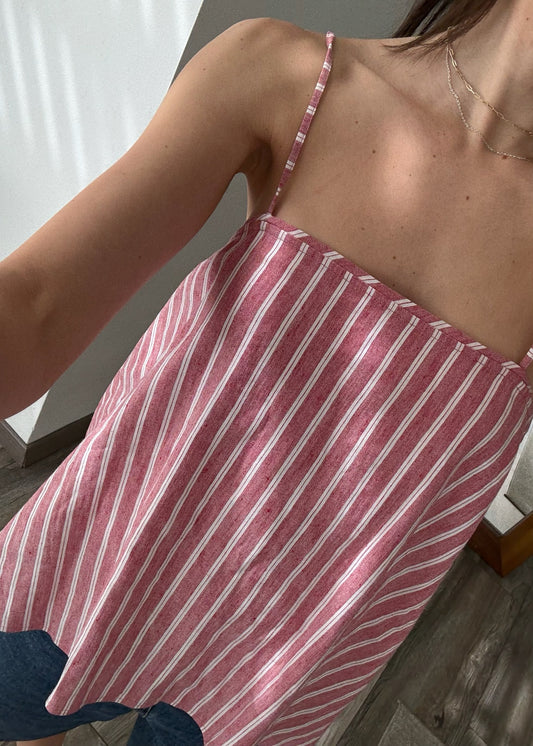 TOP BANDANA STRIPED