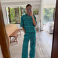 SET CAMISA Y PANTALON PRINT RETRO