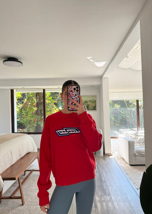 SUDADERA ROJA