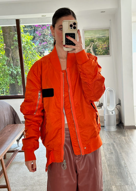 BOMBER JACKET NARANJA