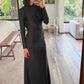 VESTIDO MAXI BACKLESS CON FLORES
