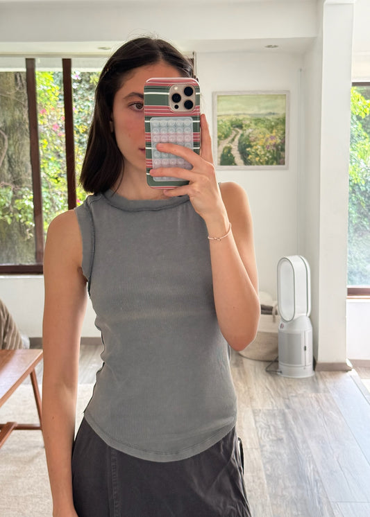 TANK TOP GRIS