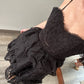 VESTIDO NEGRO MIDI CON BORDADO