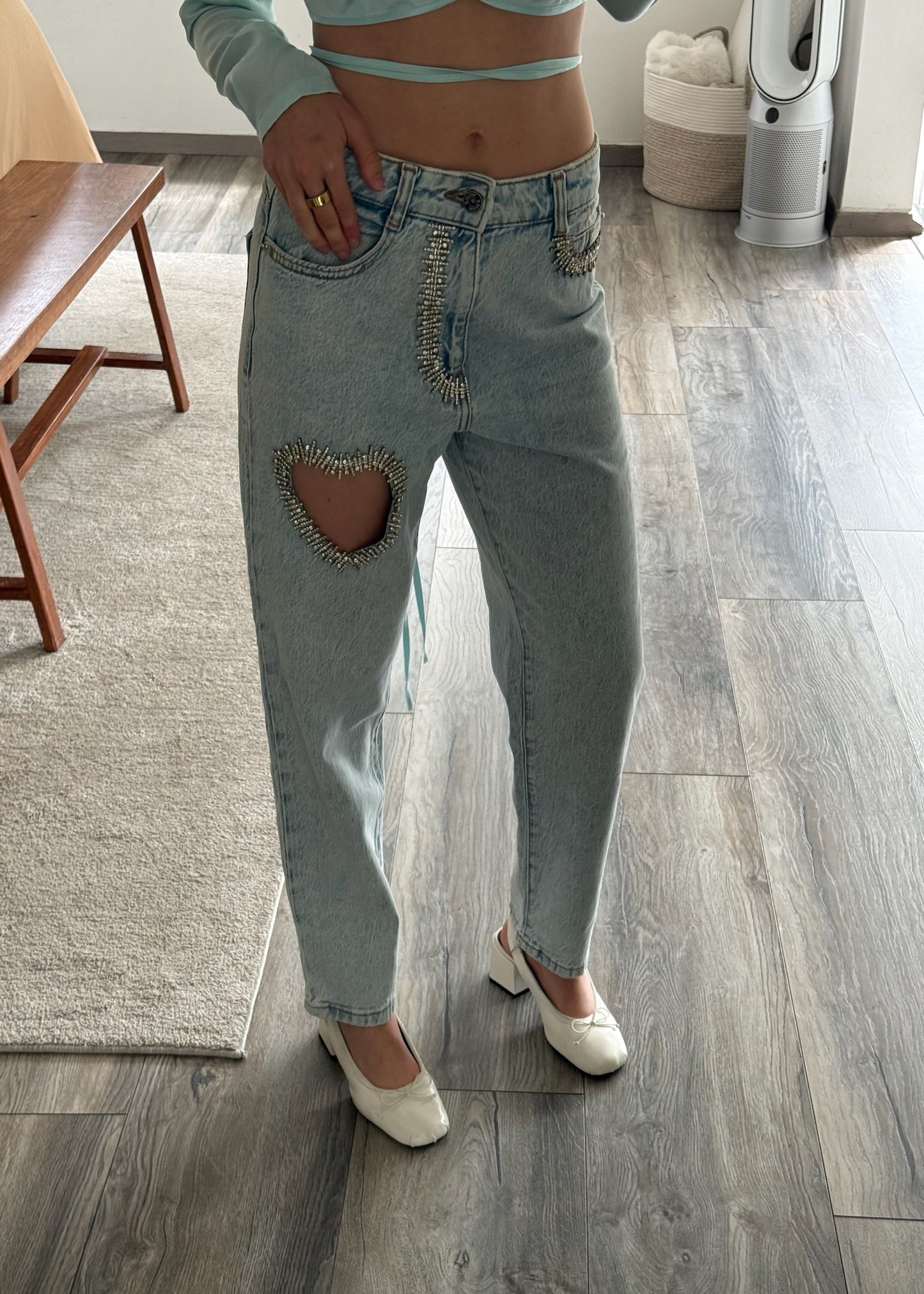 JEANS CON CORAZÓN