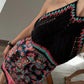 VESTIDO CROCHET CON PRINT