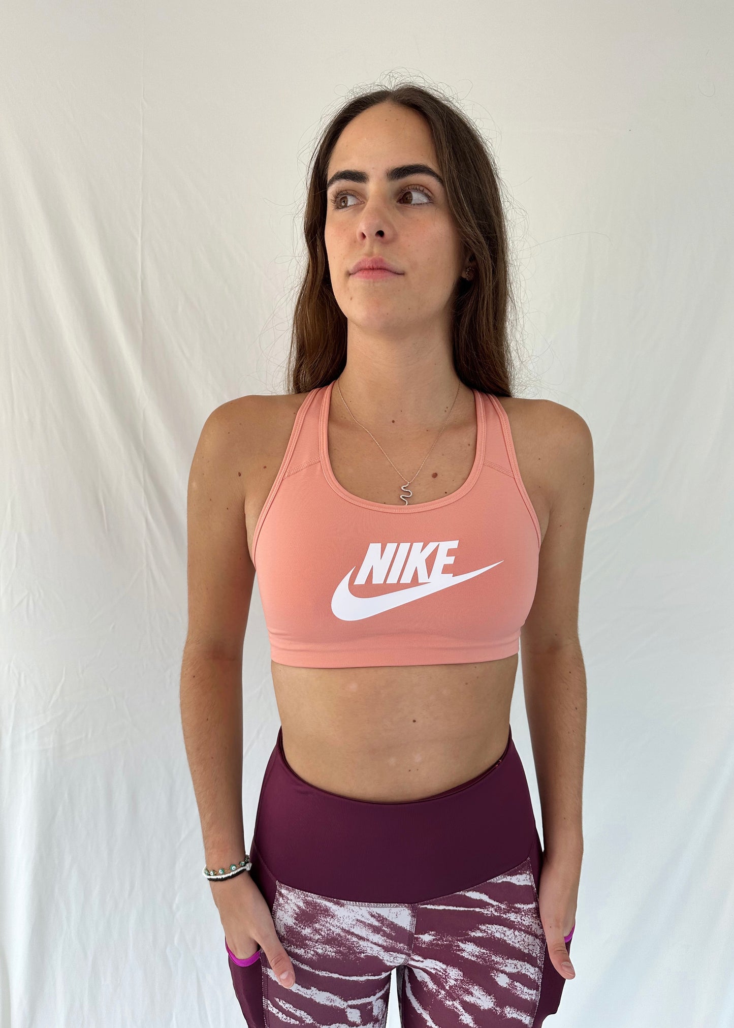 CANTALOUPE ORANGE SPORTS BRA