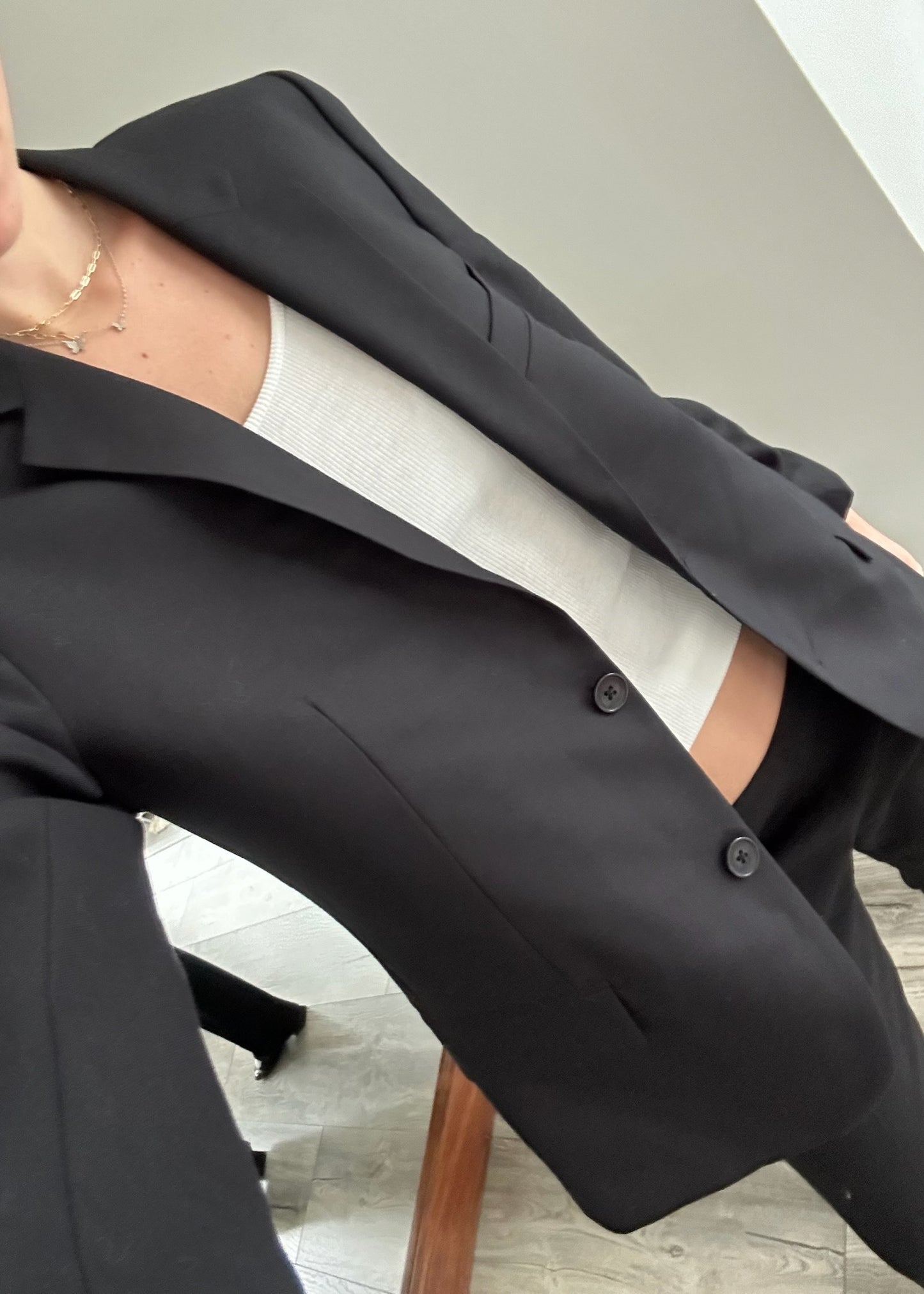 BLAZER NEGRO BÁSICO