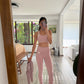 ACTIVE TRI-SET BABY PINK