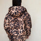 CHAMARRA PUFFER ANIMAL PRINT CAFÉ