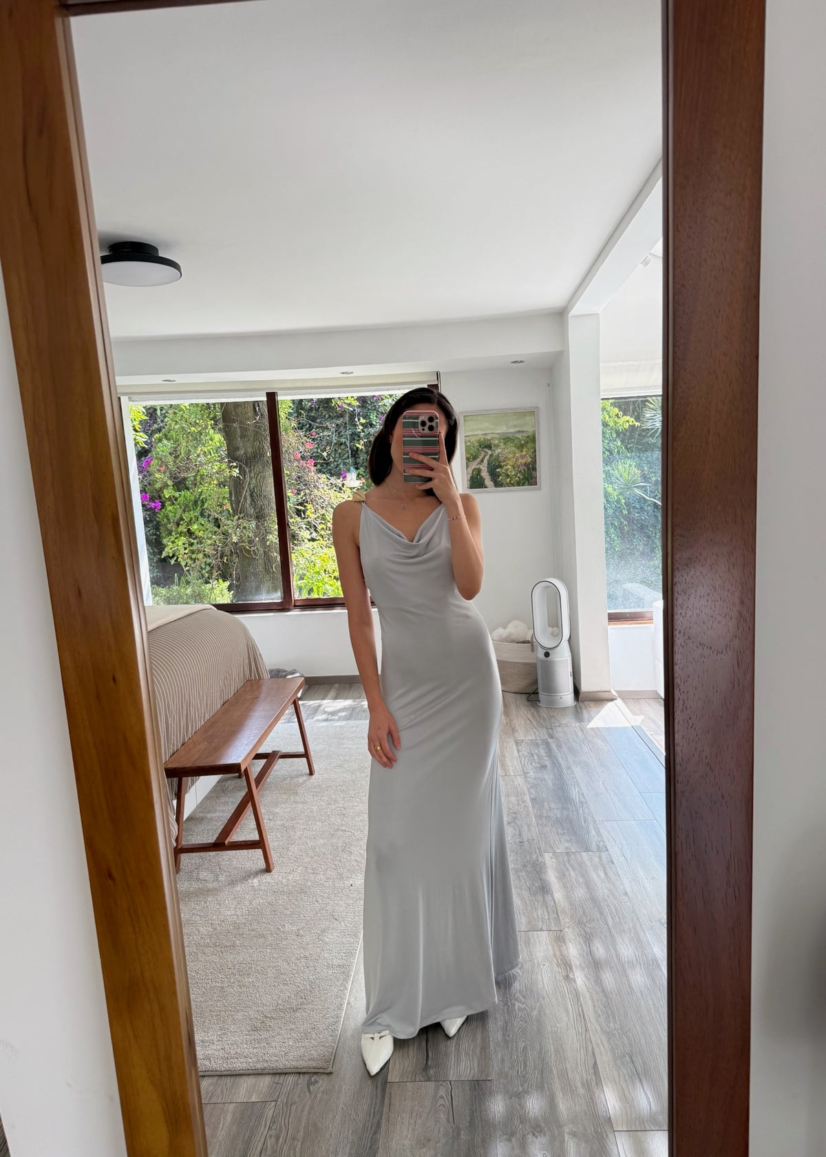 VESTIDO SLIP SHINY