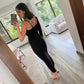VESTIDO RIBBED CON CUT OUTS