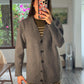 CARDIGAN GRIS BÁSICO