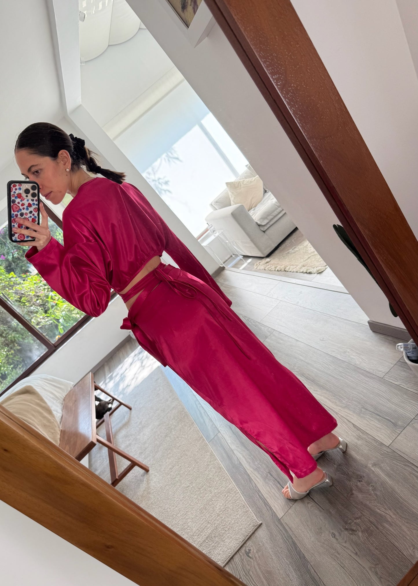 SET SILKY ROSA MEXICANO